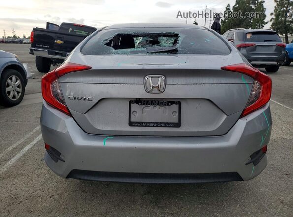 2HGFC2F79GH562598 2016 HONDA CIVIC Blue Вид ззаду