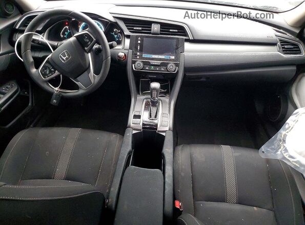 2HGFC2F79GH562598 2016 HONDA CIVIC Blue Вид панелі приладів