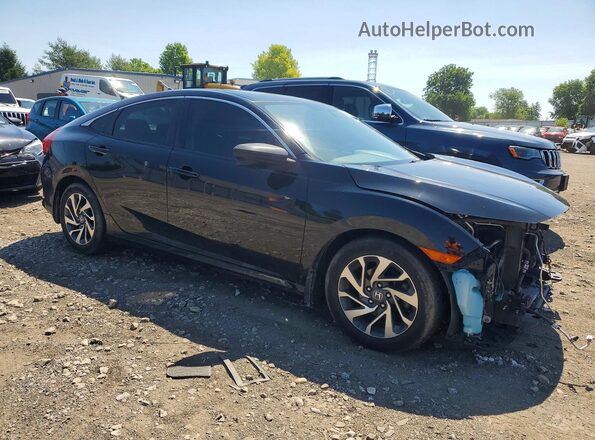 2HGFC2F79GH564383 2016 HONDA CIVIC Black Передня права чверть