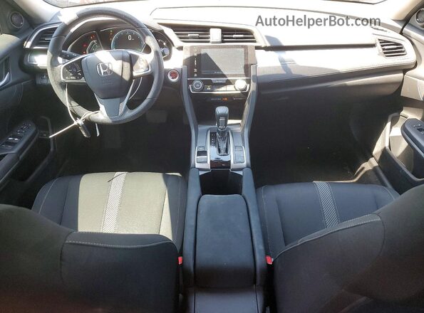 2HGFC2F79GH564383 2016 HONDA CIVIC Black Вид панелі приладів