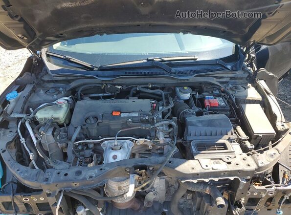 2HGFC2F79GH564383 2016 HONDA CIVIC Black Вид задньої частини салону