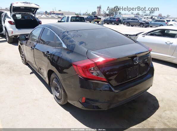 2HGFC2F79GH577909 2016 HONDA CIVIC Black Rear left