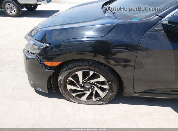 2HGFC2F79GH577909 2016 HONDA CIVIC Black Front view