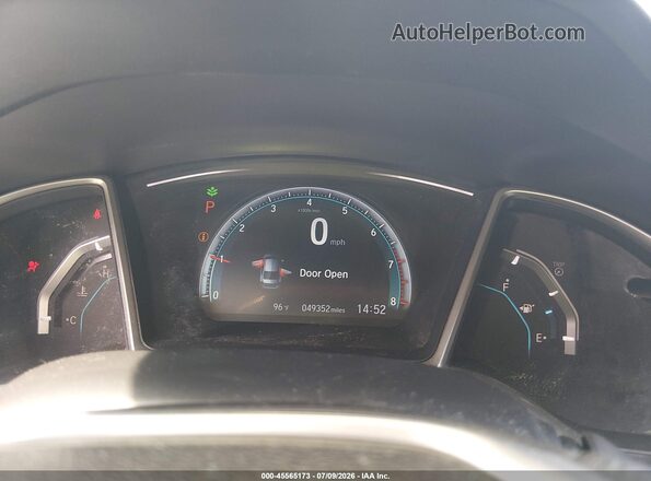 2HGFC2F79JH500674 2018 HONDA CIVIC Gray Rear seats view