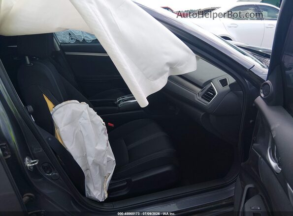 2HGFC2F79JH500674 2018 HONDA CIVIC Gray Front interior view