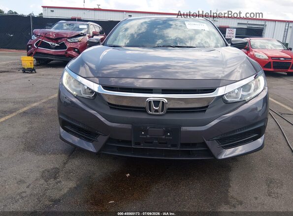 2HGFC2F79JH500674 2018 HONDA CIVIC Gray Front view