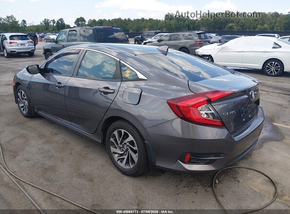 2HGFC2F79JH500674 2018 HONDA CIVIC Gray Rear left