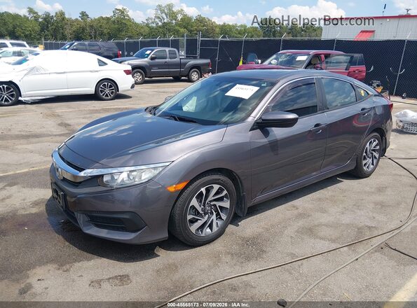 2HGFC2F79JH500674 2018 HONDA CIVIC Gray Front left
