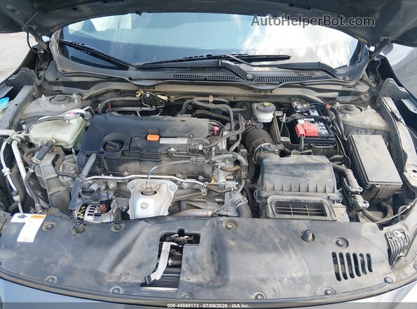 2HGFC2F79JH500674 2018 HONDA CIVIC Gray Rear view