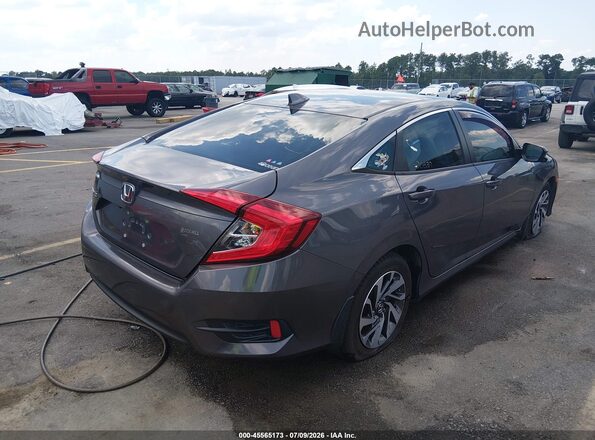 2HGFC2F79JH500674 2018 HONDA CIVIC Gray Rear right