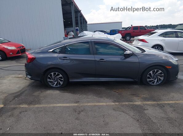 2HGFC2F79JH500674 2018 HONDA CIVIC Gray Rear interior view
