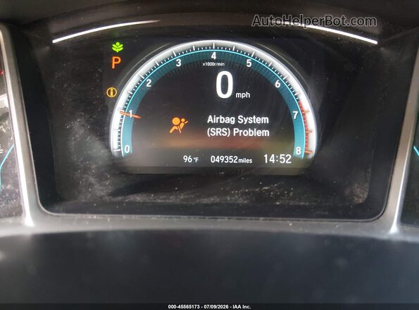 2HGFC2F79JH500674 2018 HONDA CIVIC Gray 