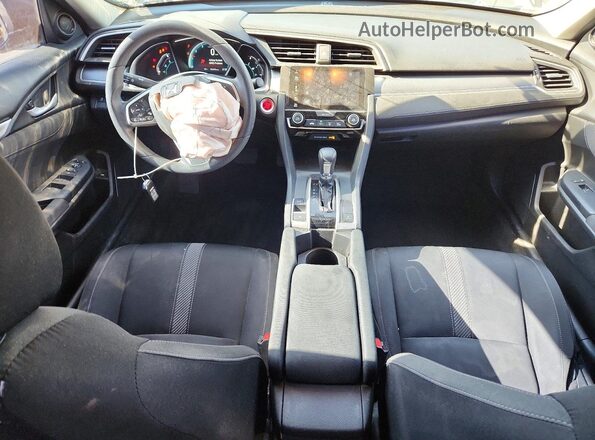 2HGFC2F79JH527177 2018 HONDA CIVIC Black Widok deski rozdzielczej