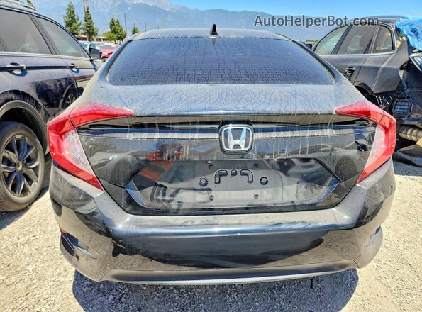 2HGFC2F79JH527177 2018 HONDA CIVIC Black Widok z tyłu