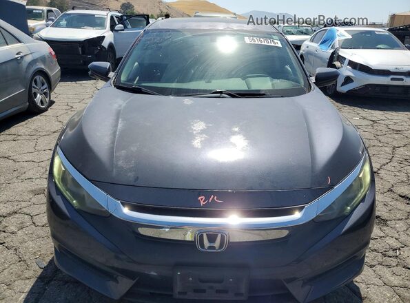 2HGFC2F79JH556243 2018 HONDA CIVIC Gray Vista frontal
