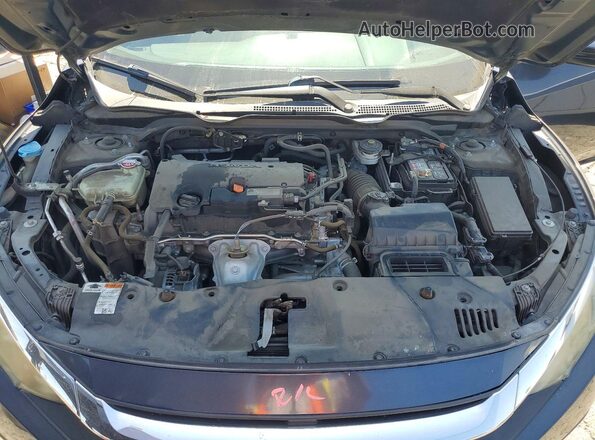 2HGFC2F79JH556243 2018 HONDA CIVIC Gray Vista interior trasera