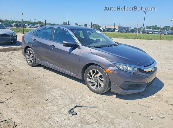 2HGFC2F79JH563631 2018 HONDA CIVIC Gray Front right