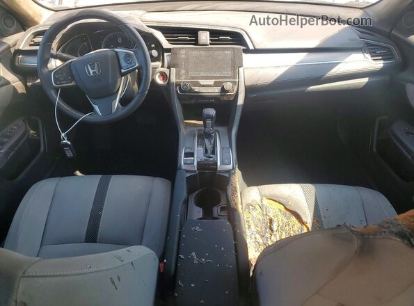 2HGFC2F79JH563631 2018 HONDA CIVIC Gray Dashboard view
