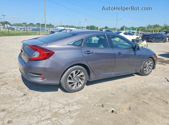 2HGFC2F79JH563631 2018 HONDA CIVIC Gray Rear right