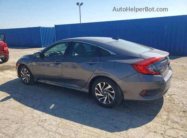 2HGFC2F79JH563631 2018 HONDA CIVIC Gray Rear left