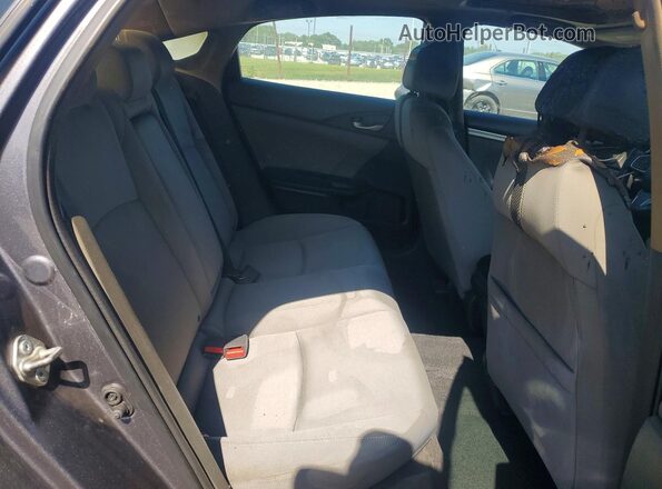2HGFC2F79JH563631 2018 HONDA CIVIC Gray Rear seats view