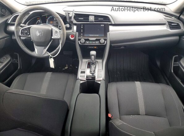 2HGFC2F79JH585970 2018 HONDA CIVIC Silver Vista del salpicadero