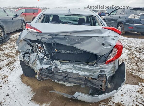 2HGFC2F79JH585970 2018 HONDA CIVIC Silver Vista trasera