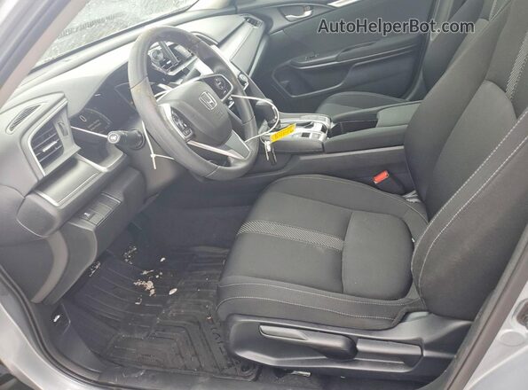 2HGFC2F79JH585970 2018 HONDA CIVIC Silver Vista interior delantera