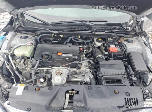 2HGFC2F79JH585970 2018 HONDA CIVIC Silver Vista interior trasera