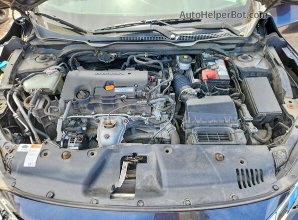 2HGFC2F79JH590439 2018 HONDA CIVIC Gray Вид задньої частини салону