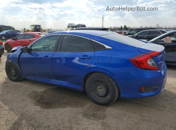 2HGFC2F79KH008633 2019 HONDA CIVIC Синий Задняя левая четверть