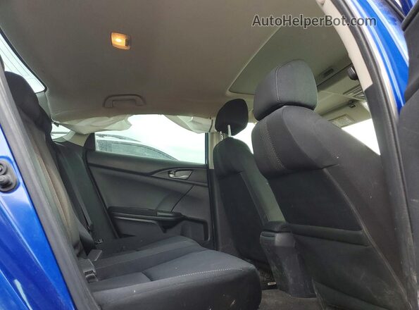 2HGFC2F79KH008633 2019 HONDA CIVIC Синий Вид задних сидений