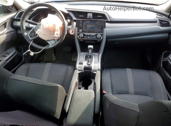 2HGFC2F79KH008633 2019 HONDA CIVIC Синий Вид панели приборов