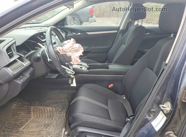 2HGFC2F79KH044001 2019 HONDA CIVIC Blue Front interior view