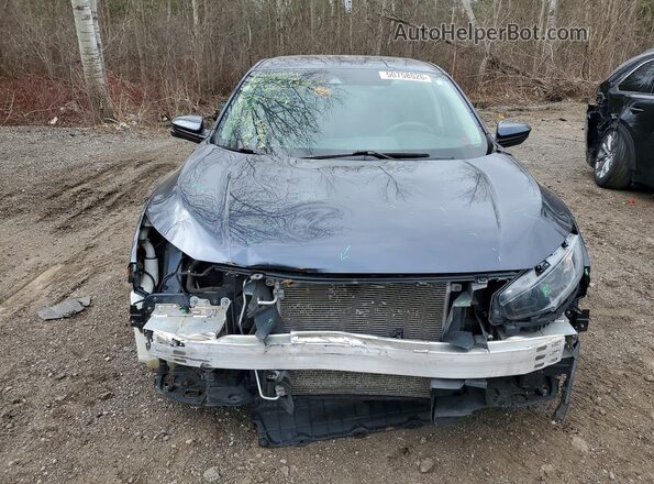 2HGFC2F79KH044001 2019 HONDA CIVIC Blue Front view
