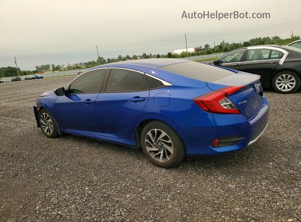 2HGFC2F79LH002686 2020 HONDA CIVIC Blue Задня ліва чверть