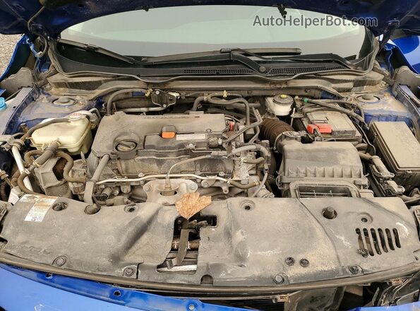 2HGFC2F79LH002686 2020 HONDA CIVIC Blue Вид задньої частини салону
