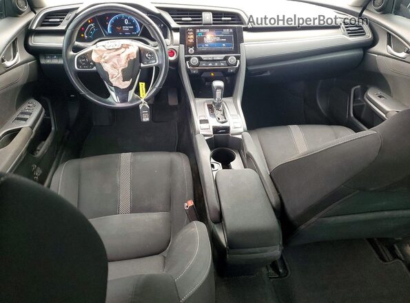 2HGFC2F79LH002686 2020 HONDA CIVIC Blue Вид панелі приладів