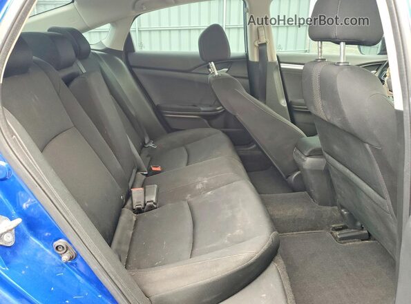 2HGFC2F79LH002686 2020 HONDA CIVIC Blue Вид задніх сидінь