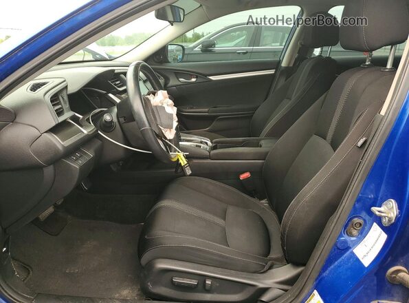 2HGFC2F79LH002686 2020 HONDA CIVIC Blue Вид салону спереду