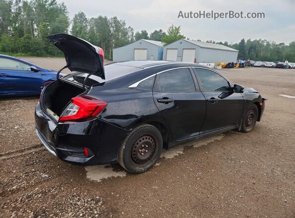 2HGFC2F79MH001507 2021 HONDA CIVIC Black Trasero derecho