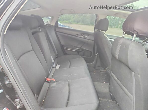 2HGFC2F79MH001507 2021 HONDA CIVIC Black Vista de los asientos traseros