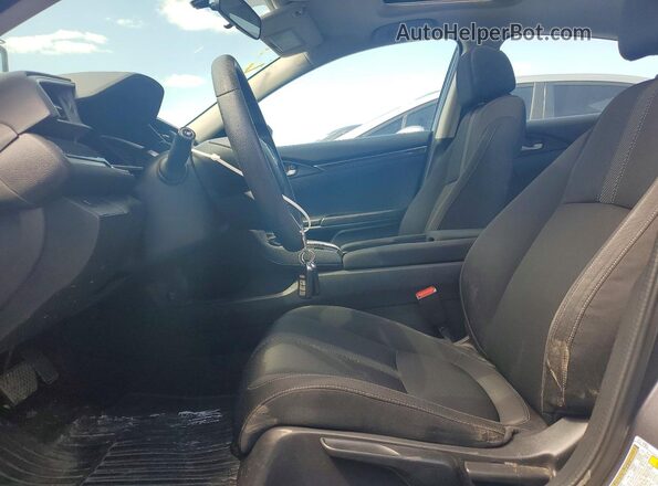 2HGFC2F7XGH019518 2016 HONDA CIVIC Charcoal Widok wnętrza z przodu