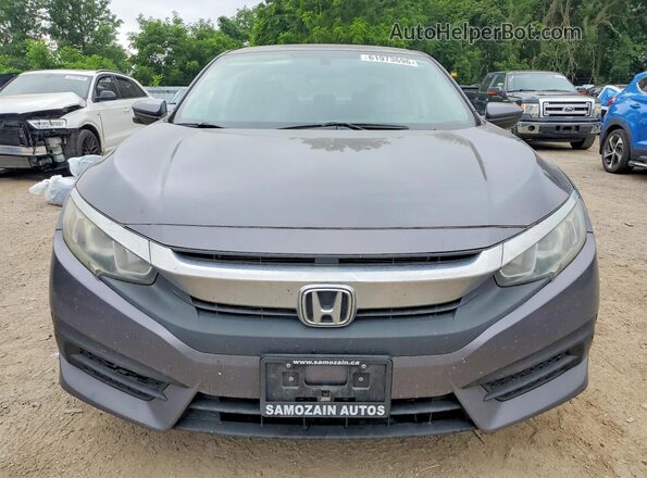 2HGFC2F7XGH019518 2016 HONDA CIVIC Charcoal Widok z przodu