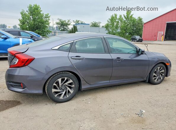 2HGFC2F7XGH019518 2016 HONDA CIVIC Charcoal Tył prawy
