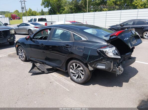 2HGFC2F7XGH503964 2016 HONDA CIVIC Black Rear left