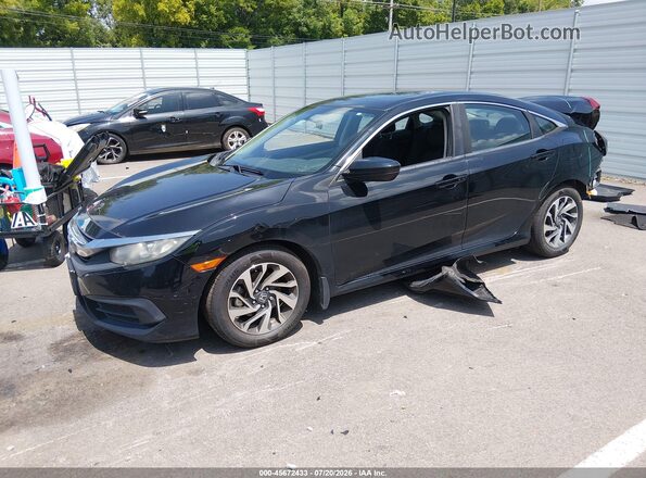 2HGFC2F7XGH503964 2016 HONDA CIVIC Black Front left