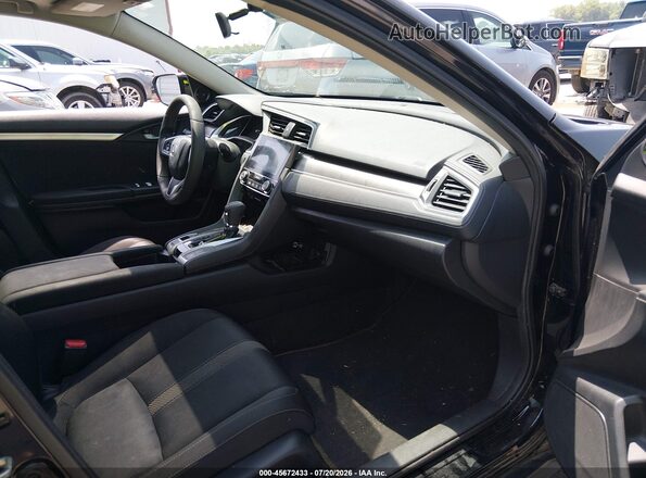 2HGFC2F7XGH503964 2016 HONDA CIVIC Black Front interior view