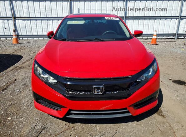 2HGFC2F7XGH523731 2016 HONDA CIVIC Red Դիմացի տեսք