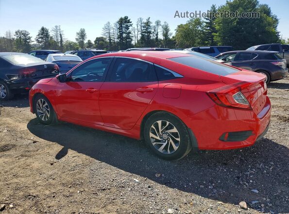 2HGFC2F7XGH523731 2016 HONDA CIVIC Red Հետևի ձախ